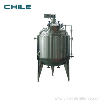 Disperser agitator storage vessel stainless steel tank